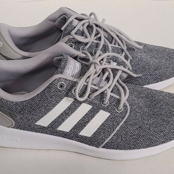 adidas Shoes - Adidas Women's Grey Cloudfoam Memory Foam Footbed Running Shoes Size 8